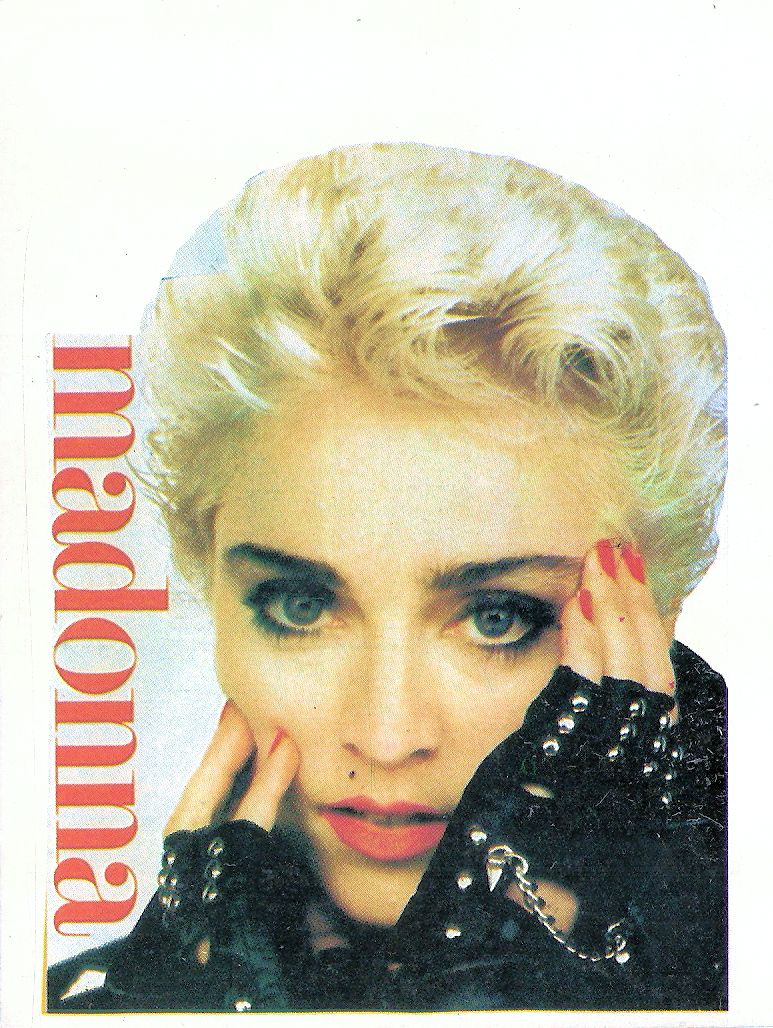 Madonna Greek magazinecard